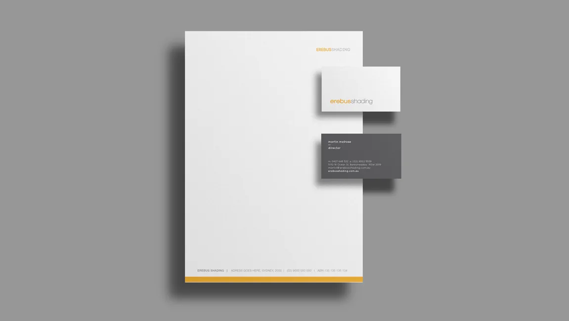 erebus shading stationary